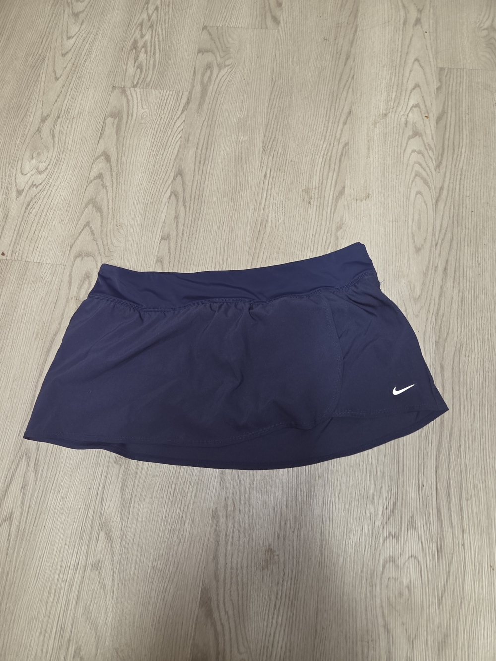 Nike Navy Blue Active Skirt with Built-In Shorts